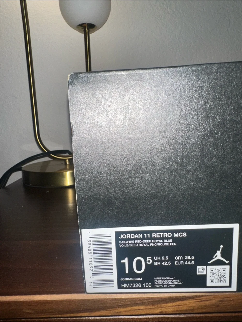Jordan 11 Mid MCS Cleat Rare Air 10.5M